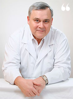 Dokter Oleg Demchenko, endokrinolog dengan pengalaman lebih dari 15 tahun